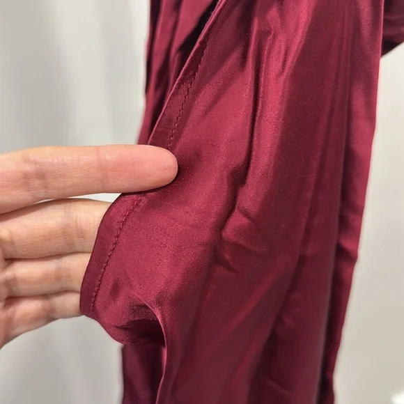 House of Harlow 1960 x REVOLVE Astra Gown in Burgundy - Picture 13 of 15